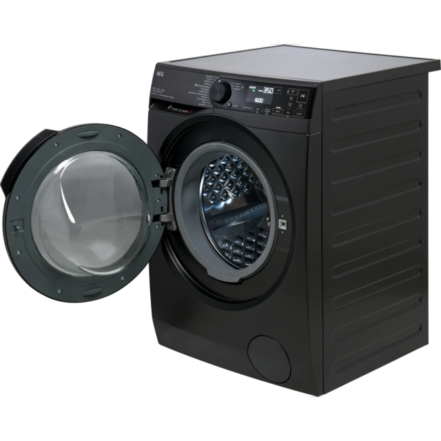 AEG ProSteam® Technology LWR7416U6UD Wifi Connected 10Kg / 6Kg Washer Dryer with 1551 rpm - Black 