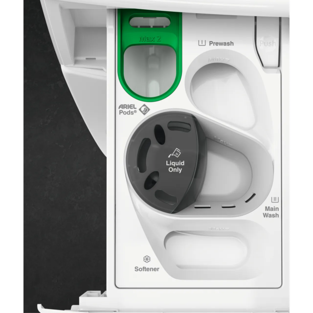 AEG ProSteam® Technology LWR7416U6UD Wifi Connected 10Kg / 6Kg Washer Dryer with 1551 rpm - Black 