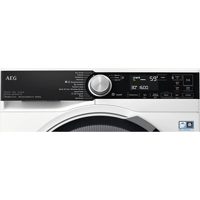 Aeg LWR8516O5UD Wifi Connected 10Kg / 6Kg Washer Dryer With 1600 Rpm - White