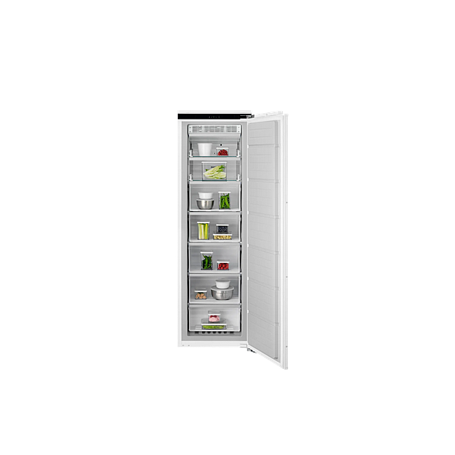 Aeg NAB7N181EC 7000 Series Integrated 177Cm Frost Free Upright Freezer With Fixed Door Hinge Kit