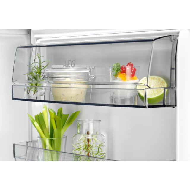 AEG 6000 Series NSK6I82EF Integrated Under Counter Fridge - White 