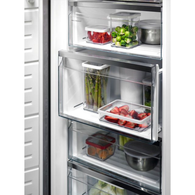 AEG OAG7M281EB Frost Free Upright Freezer - Black 