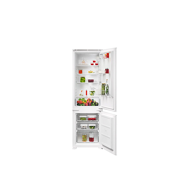 Aeg OSC3S181ES 178Cm 70/30 Integrated Fridge Freezer With Sliding Door Hinge 