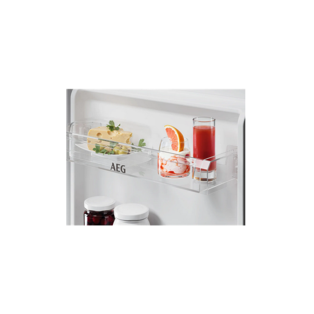 Aeg OSC3S181ES 178Cm 70/30 Integrated Fridge Freezer With Sliding Door Hinge 