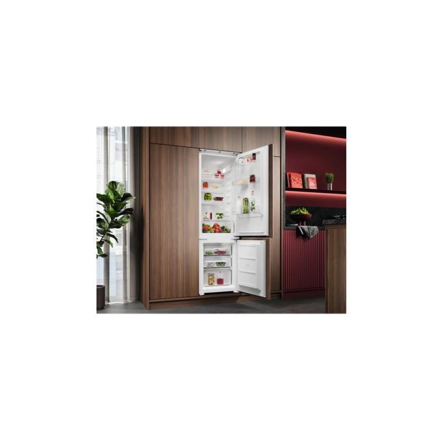 Aeg OSC3S181ES 178Cm 70/30 Integrated Fridge Freezer With Sliding Door Hinge 