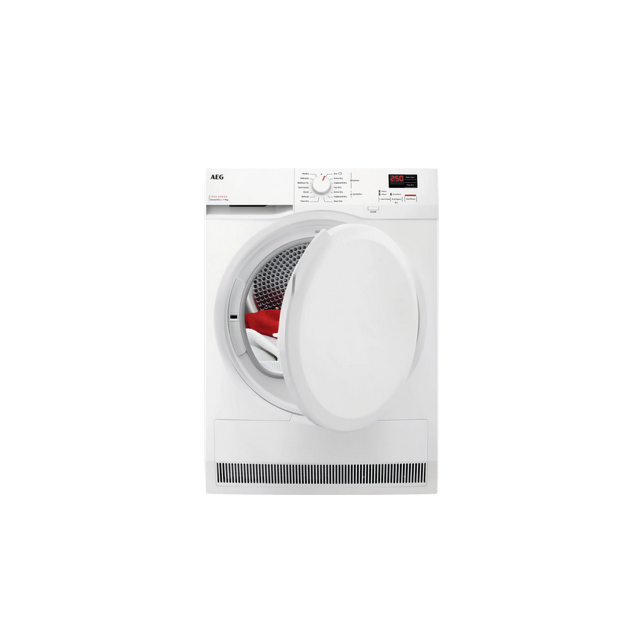 Aeg TR709G0Z Aeg 7000 Sensidry® Tr709g0z 7Kg Heat Pump Tumble Dryer - White - A+++ Rated