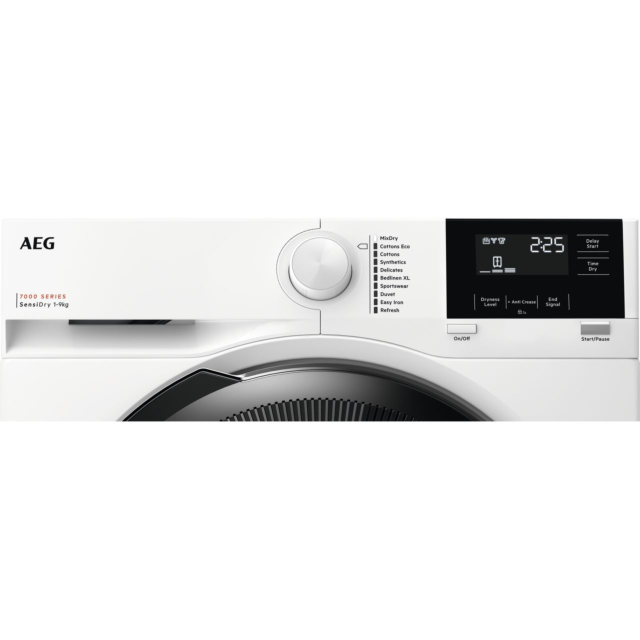 AEG 7000 SENSIDRY® TR718A4B 8Kg Heat Pump Tumble Dryer - White 