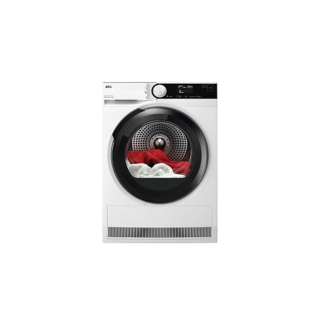Aeg TR739G4B Aeg 7000 Sensidry® Tr739g4b 7Kg Heat Pump Tumble Dryer - White - A+++ Rated