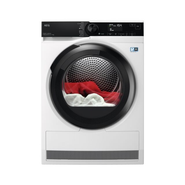 Aeg TR849P4B Heat Pump Tumble Dryer - White