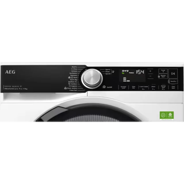 AEG 9000 Series TR959V6BC 9Kg Heat Pump Tumble Dryer - White
