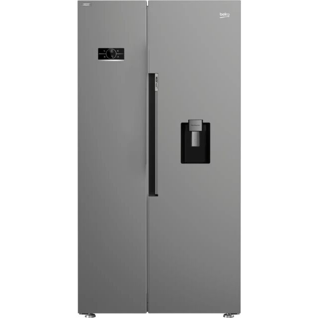 Beko ASD2542VX Harvestfresh™ Non-Plumbed Frost Free American Fridge Freezer - Stainless Steel