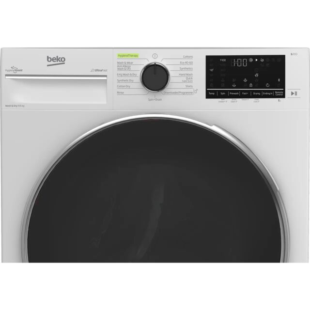 Beko B3D59644UW Ultrafast Recycledtub™ 9Kg / 6Kg Washer Dryer With 1400 Rpm - White