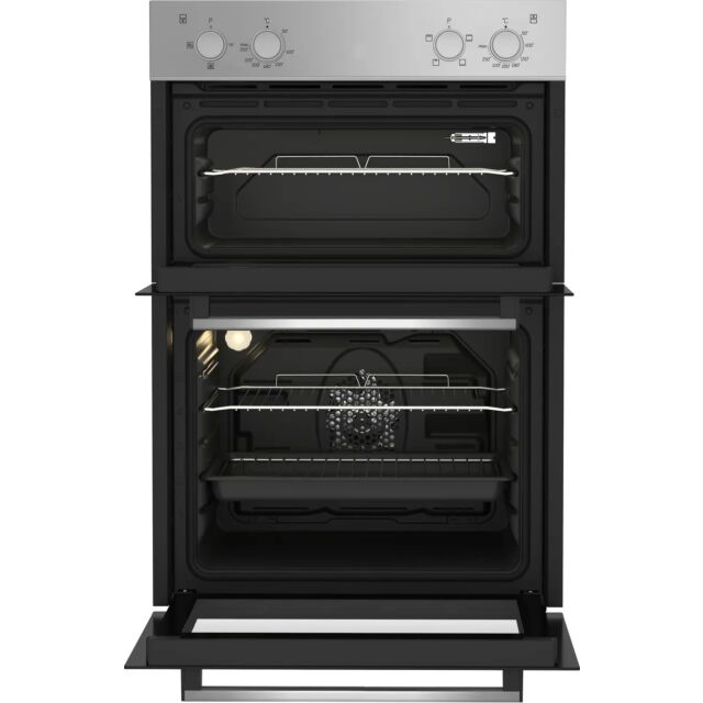 Beko BBXDF21000S Recyclednet® Built In Electric Double Oven - Stainless Steel