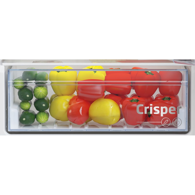 Beko BCSM473 178cm High 70/30 Integrated Fridge Freezer with Sliding Door Fixing Kit - White 