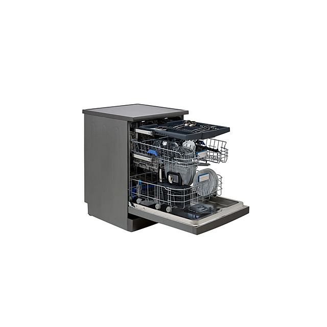 Beko BDFN36560WCFG Wifi Connected Standard Dishwasher - Graphite