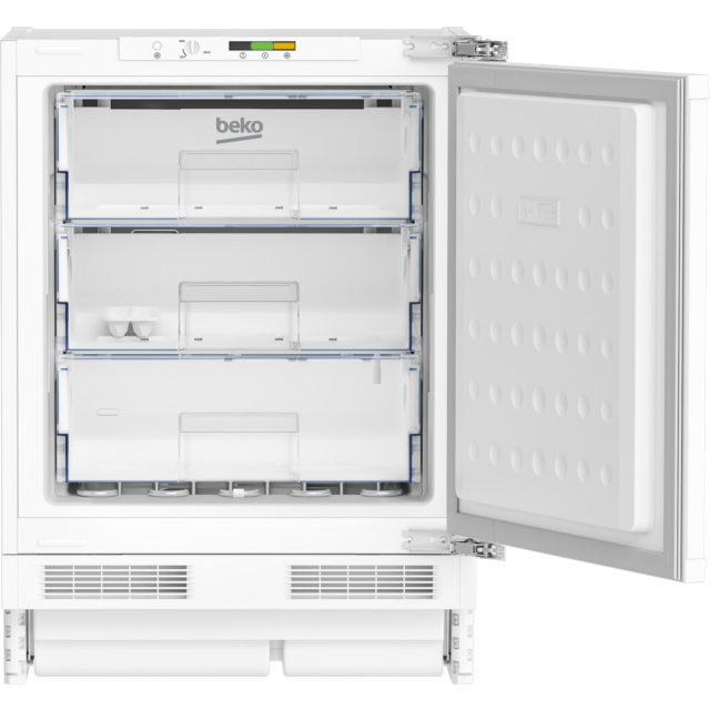 Beko BSF4682 Integrated Under Counter Freezer with Fixed Door Fixing Kit
