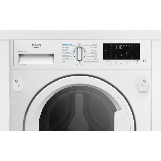 Beko WDIK754411 Integrated Washer Dryer 7Kg/5Kg 1400 Rpm Wifi Connected - A Rated