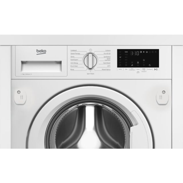 Beko WTIK72121 Beko Wtik72121 Integrated 7Kg Washing Machine With 1200 Rpm - White - A Rated