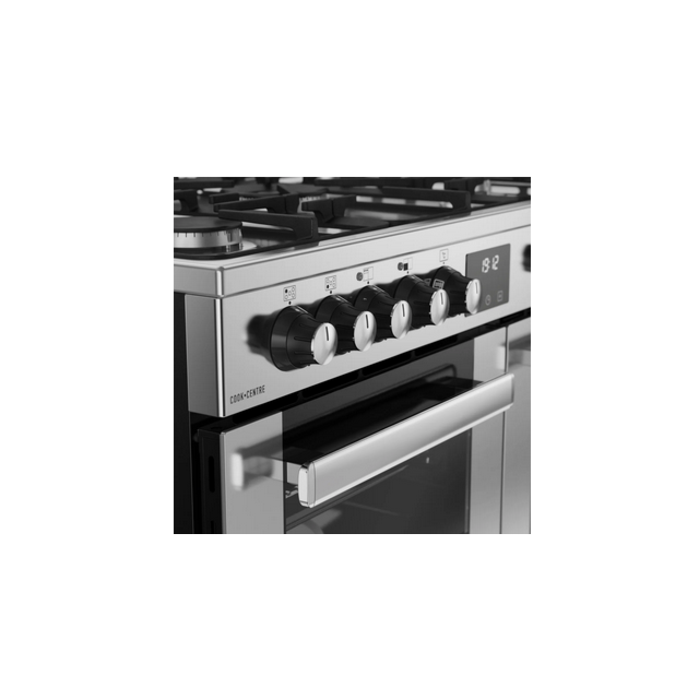 Belling 444411794 COOKCENTRE 90DF STA 444411794 Belling Cookcentre 90Df 90Cm Dual Fuel Range Cooker 