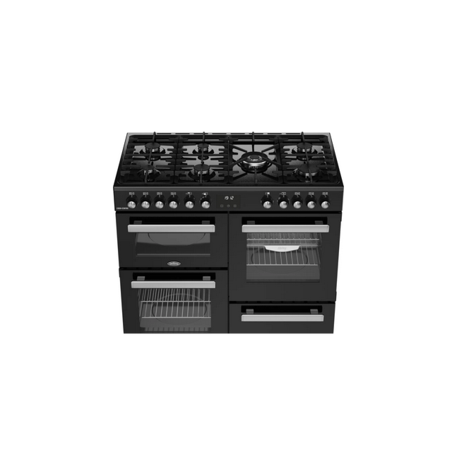 Belling 444411799 COOKCENTRE 100DF BLK 444411799 Belling Cookcentre 100Df 100Cm Dual Fuel Range Cook