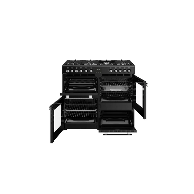 Belling 444411799 COOKCENTRE 100DF BLK 444411799 Belling Cookcentre 100Df 100Cm Dual Fuel Range Cook