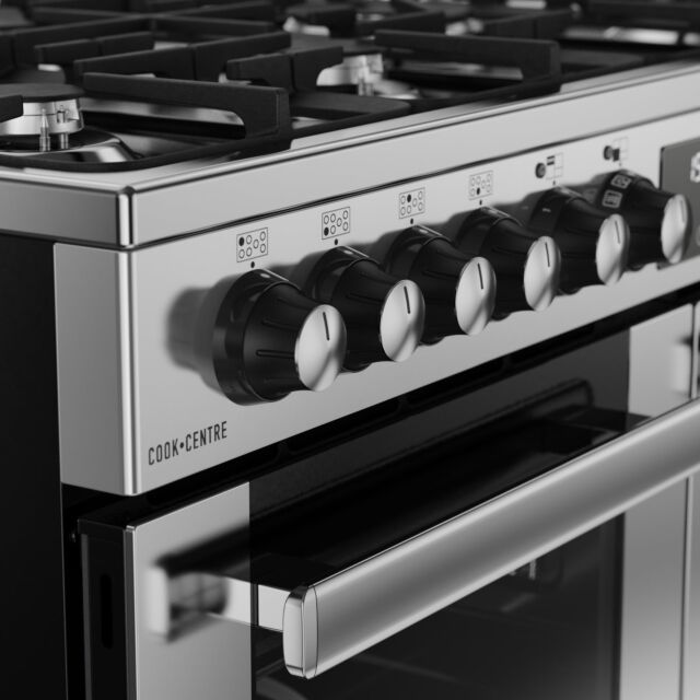 Belling 444411800 COOKCENTRE 100DF STA Cookcentre 100Cm Dual Fuel Stainless Steel