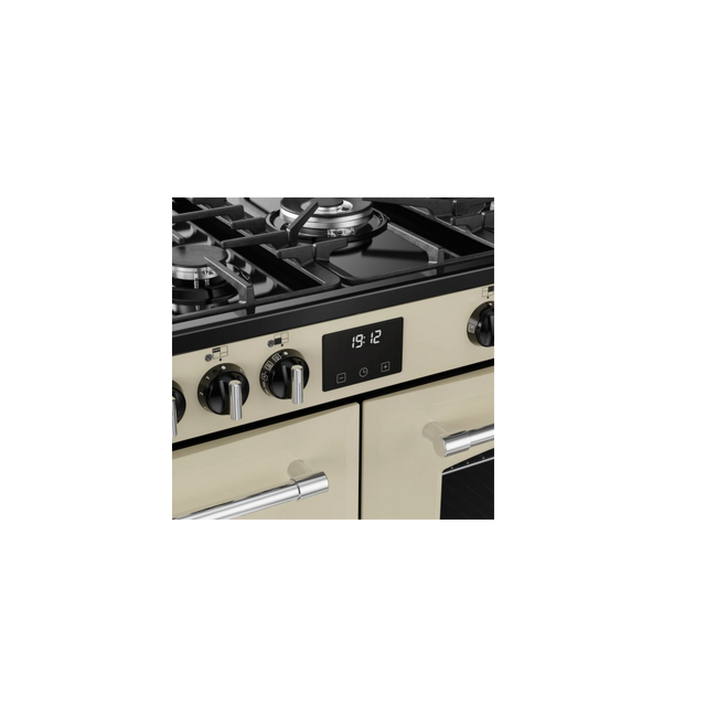 Belling 444411839 FARMHOUSE 110DF CRM 444411839 Farmhouse 110Df 110Cm Dual Fuel Range Cooker - Cream