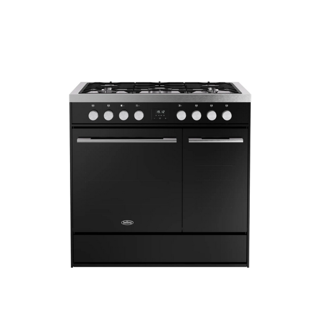 Belling 444412044 RCA VISION TWIN 90DF BSS 444412044 90Cm Dual Fuel Range Cooker With Gas Hob