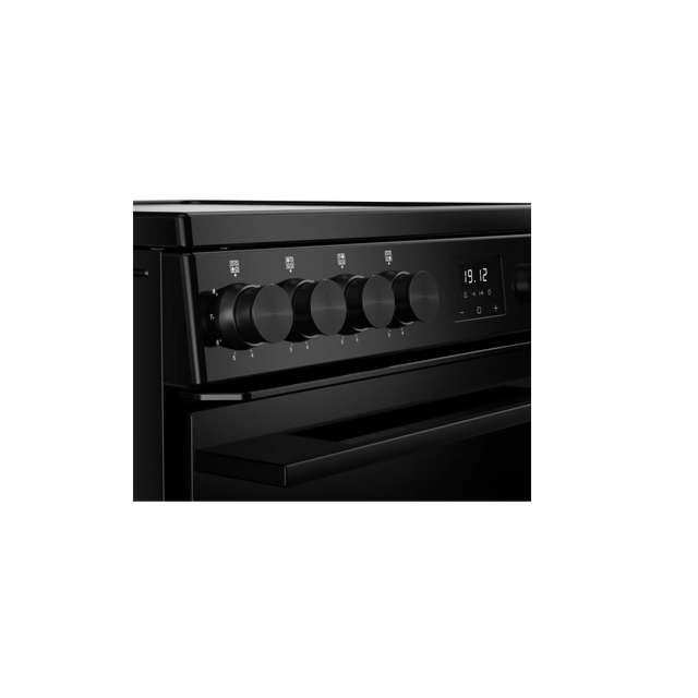 Belling 444412049 FSA VISION 60E BLK 444412049 60Cm Double Oven With Ceramic Hob