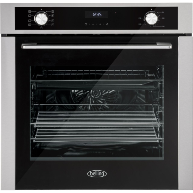 Belling ComfortCook™ BEL BI603MF Built In Electric Single Oven - Stainless Steel 