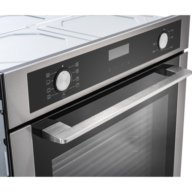 Belling ComfortCook™ BEL BI603MF Built In Electric Single Oven - Stainless Steel 