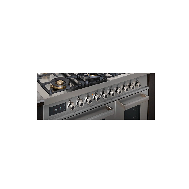 Bertazzoni PRO106L3EXT Professional Series PRO106L3EXT 100cm wide Dual Fuel Range Cooker with Gas Ho