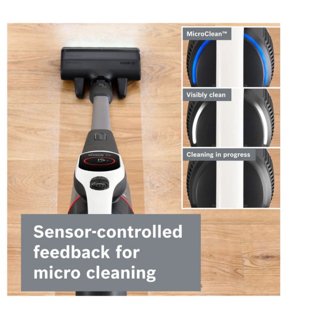 Bosch BBS931WGB Cordless Vacuum Cleaner Unlimited 9 