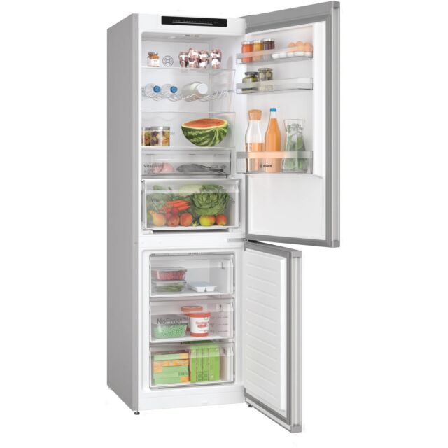 Bosch KGN362LDFG Serie | 4 Free-Standing Fridge-Freezer With Freezer At Bottom - Inox - Extended War