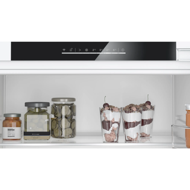 Bosch KUR21VFE0G Series 4 Integrated Under Counter Larder Fridge - White - E Rated - Shabbos Complia