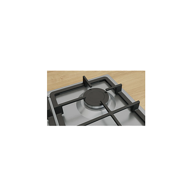 Bosch PGP6B5K90 Bosch Series 4 Pgp6b5k90 58Cm Gas Hob - Stainless Steel