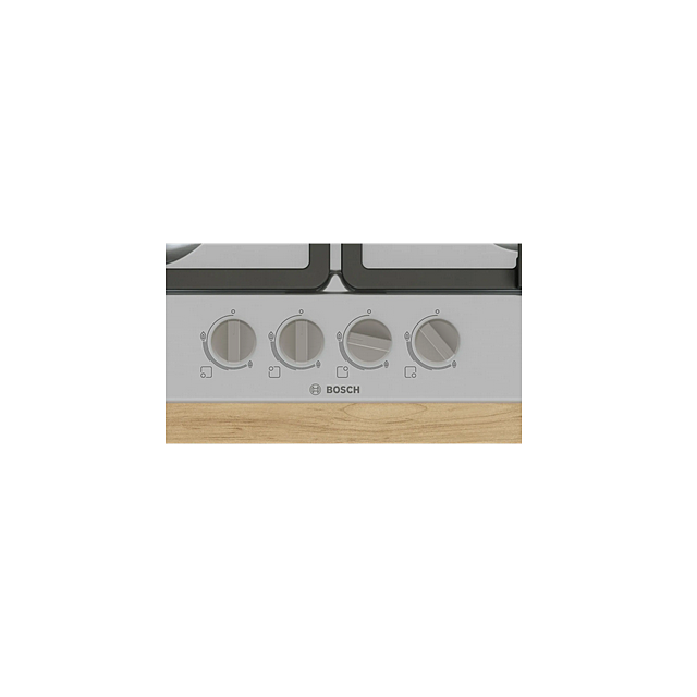 Bosch PGP6B5K90 Bosch Series 4 Pgp6b5k90 58Cm Gas Hob - Stainless Steel