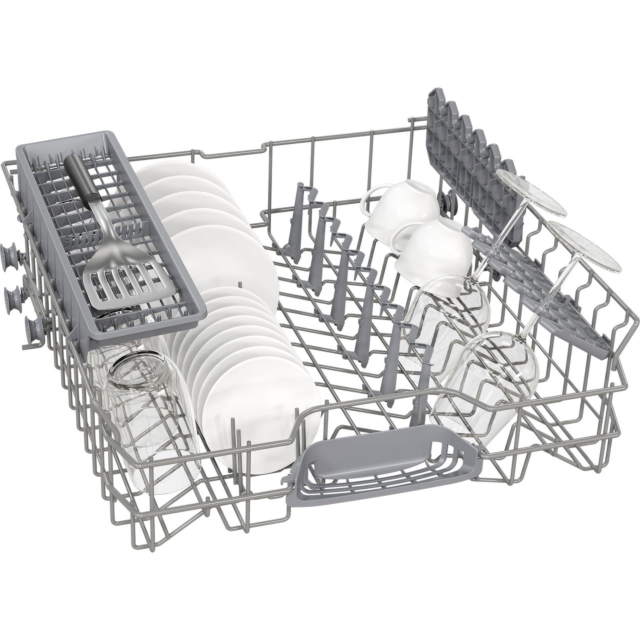 Bosch Series 2 SMV2HTX02G Wifi Connected Fully Integrated Standard Dishwasher - Black Control Panel with Fixed Door Fixing Kit 