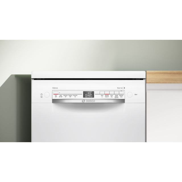 Bosch Series 2 SPS2IKW01G Slimline Dishwasher - White 