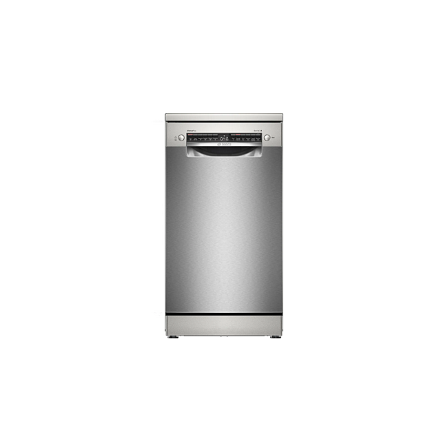 Bosch SPS4HMI49G Series 4 Freestanding Dishwasher – Silver Inox - E Rated - Extended Warranty If Reg