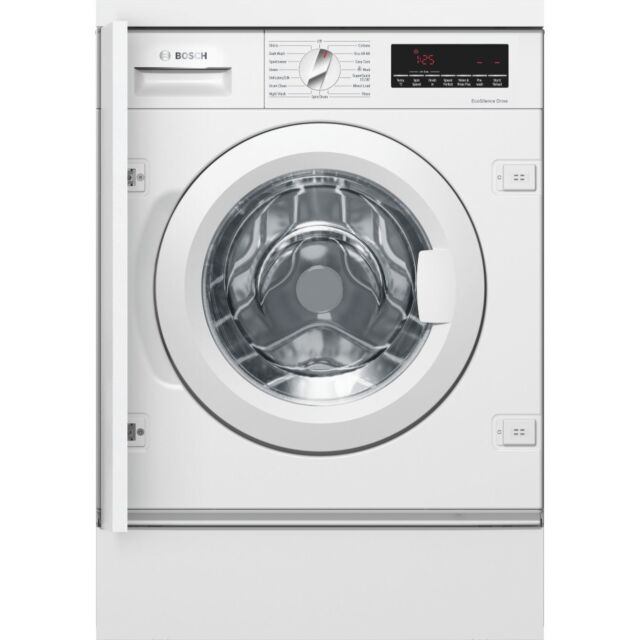 Bosch WIW28502GB Series 8 Integrated Washing Machine - Extended Warranty If Registered