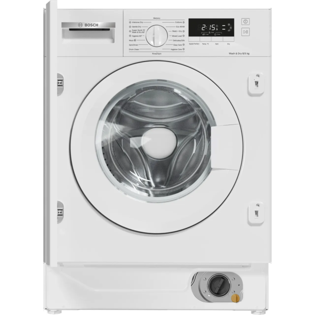 Bosch WKD28260GB Series 4 WKD28260GB Integrated 8Kg / 5Kg Washer Dryer with 1400 rpm - White