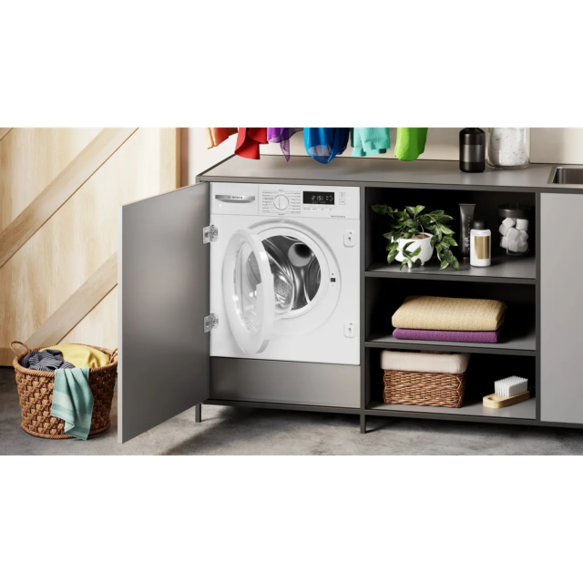 Bosch WKD28260GB Series 4 WKD28260GB Integrated 8Kg / 5Kg Washer Dryer with 1400 rpm - White