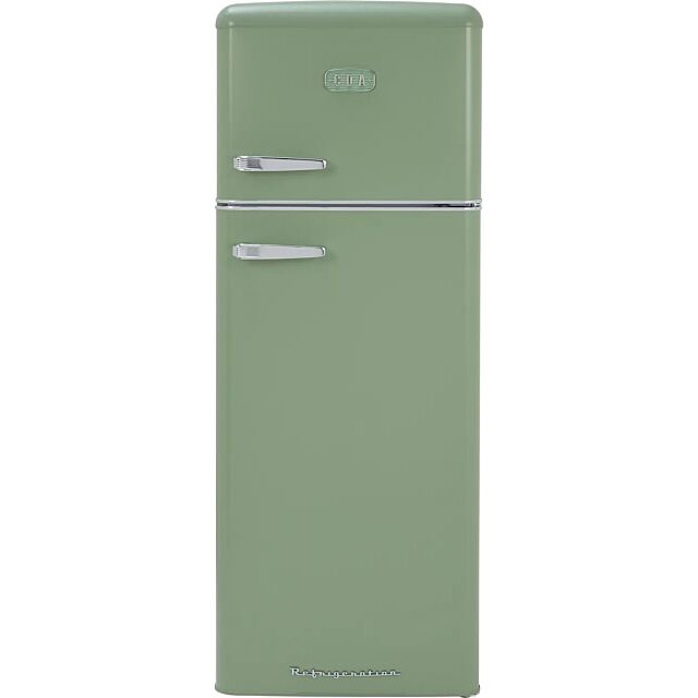 Cda BETTY MEADOW Compact 144Cm High 90/10 Fridge Freezer - Meadow Green