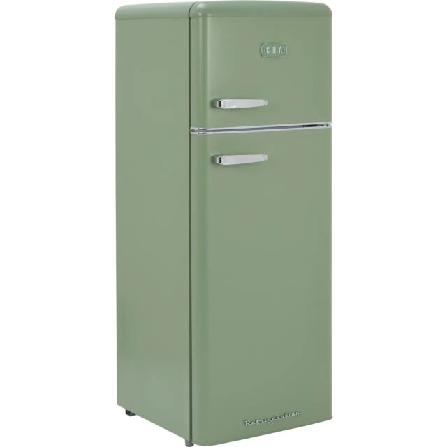 Cda BETTY MEADOW Compact 144Cm High 90/10 Fridge Freezer - Meadow Green