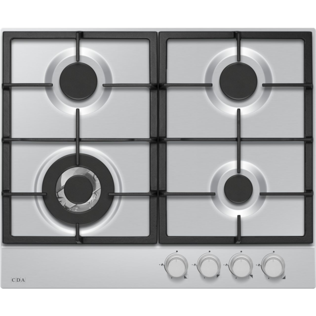 CDA HPG6200SS 59cm Gas Hob 
