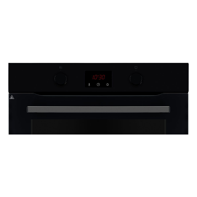 CDA SC050BL Built In Electric Single Oven and Pyrolytic Cleaning - Black 