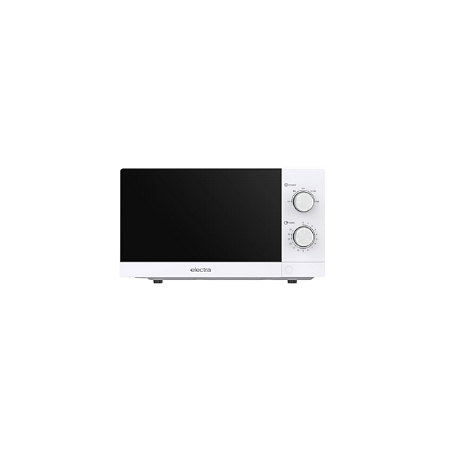 Electra MWSM20LW 20 Litre 26Cm High, Freestanding Small Standard Microwave Oven
