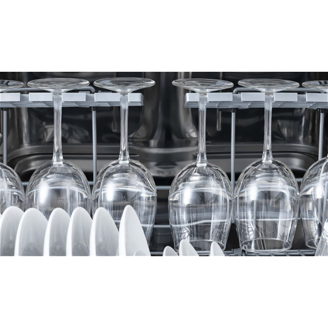 Fisher & Paykel Series 9 DW60UT4HI2 Wifi Connected Fully Integrated Standard Dishwasher - Silver Control Panel 