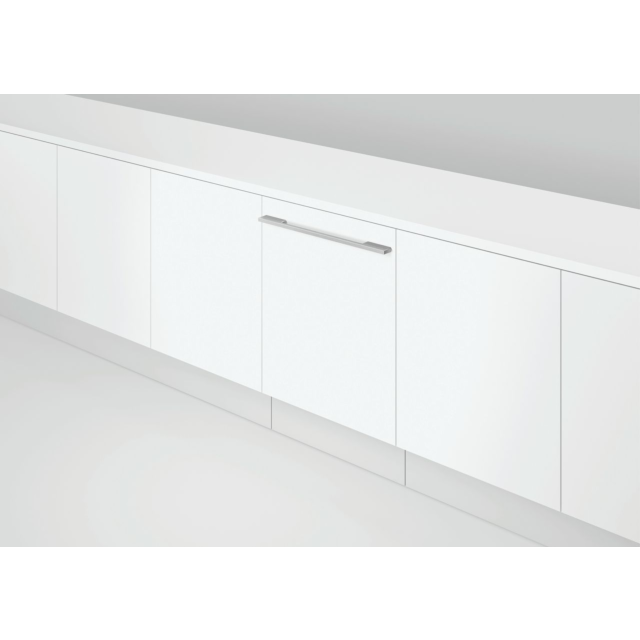 Fisher & Paykel Series 9 DW60UT4HI2 Wifi Connected Fully Integrated Standard Dishwasher - Silver Control Panel 
